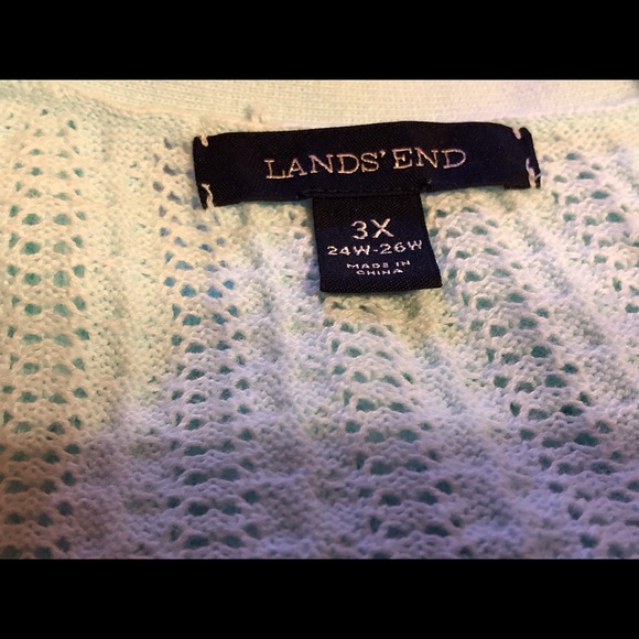 Lands End sweaters (2). 3x. - Picture 3 of 7